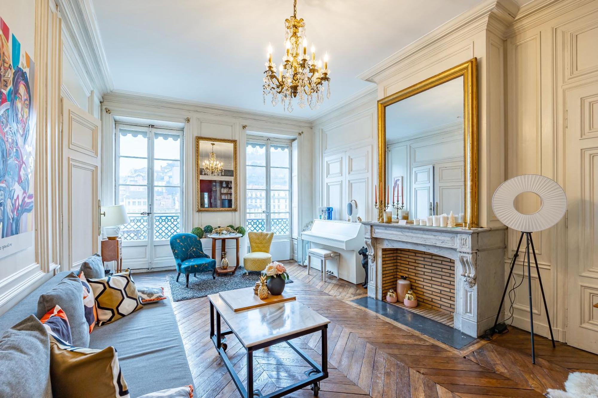 Appartement Haussmannien D'Artiste, Exception, Quai De Saone Balcon+Parking ليون المظهر الخارجي الصورة